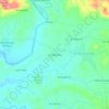 Los Esterillos topographic map, elevation, terrain