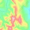 Mundo Novo topographic map, elevation, terrain