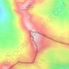 Mount Korab topographic map, elevation, terrain