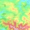 Maricao topographic map, elevation, terrain