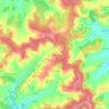la Pouillargues topographic map, elevation, terrain