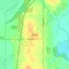 Mirror topographic map, elevation, terrain