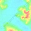 Kyabishonga kibirizi topographic map, elevation, terrain