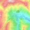 Entre les Rieux topographic map, elevation, terrain