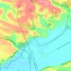 Knoll topographic map, elevation, terrain
