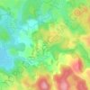 La Ganne topographic map, elevation, terrain