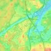 Vega topographic map, elevation, terrain