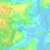 Butley Abbey topographic map, elevation, terrain