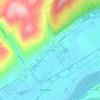 Happy Valley topographic map, elevation, terrain