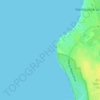 Kreeftebaai topographic map, elevation, terrain