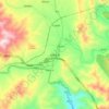 紫荆关镇 topographic map, elevation, terrain