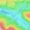 Welsberg - Monguelfo topographic map, elevation, terrain