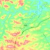 宣威镇 topographic map, elevation, terrain