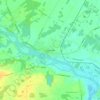 Dunnville topographic map, elevation, terrain