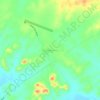 Pannawonica topographic map, elevation, terrain