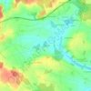 La Bortière topographic map, elevation, terrain