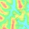 Kyankima topographic map, elevation, terrain
