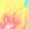 Wayu topographic map, elevation, terrain