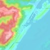 Breezeway Bay topographic map, elevation, terrain