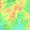 Shirley Gate Park topographic map, elevation, terrain