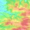 Obersachsen topographic map, elevation, terrain