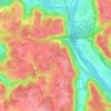 Sunny Acres topographic map, elevation, terrain