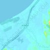 Bongawan topographic map, elevation, terrain