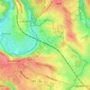 Florenville Gare topographic map, elevation, terrain