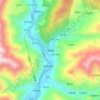 冷碛镇 topographic map, elevation, terrain