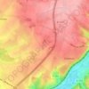 La Ratière topographic map, elevation, terrain