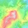 Le Moléson topographic map, elevation, terrain