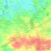 Odeveur topographic map, elevation, terrain