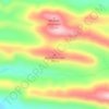 Bear Mountain topographic map, elevation, terrain