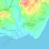 Juan Barón topographic map, elevation, terrain