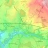 Bellside topographic map, elevation, terrain