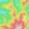 La Cabane topographic map, elevation, terrain