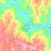 Pancas topographic map, elevation, terrain