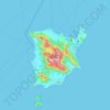 เกาะสมุย topographic map, elevation, terrain