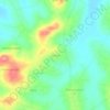 Kizima topographic map, elevation, terrain