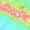 Distrik Langda topographic map, elevation, terrain