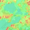 Artjärvi topographic map, elevation, terrain