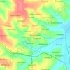 Kaliro Town topographic map, elevation, terrain