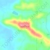 Iron Mountain topographic map, elevation, terrain