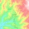 Kuñotambo topographic map, elevation, terrain