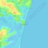 Aldeburgh topographic map, elevation, terrain