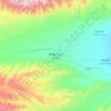 Wenquan topographic map, elevation, terrain