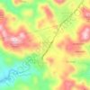 El Bordo topographic map, elevation, terrain