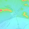 Bollapalle topographic map, elevation, terrain