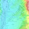 Chardon topographic map, elevation, terrain