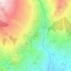 Alcútar topographic map, elevation, terrain